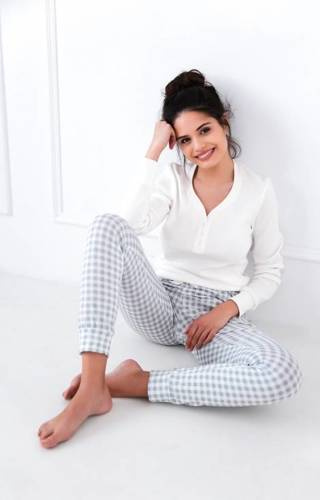 Dámske pyžamo Desire Sensis - ecru