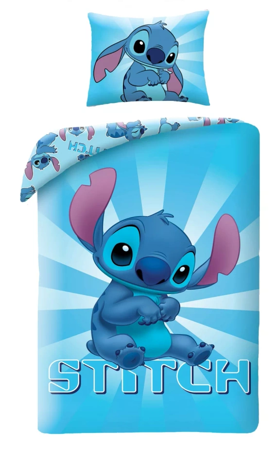 Bavlnené obliečky Lilo and Stitch Kids 12 Halantex - 100% bavlna, zips, gramáž 115 g/m²