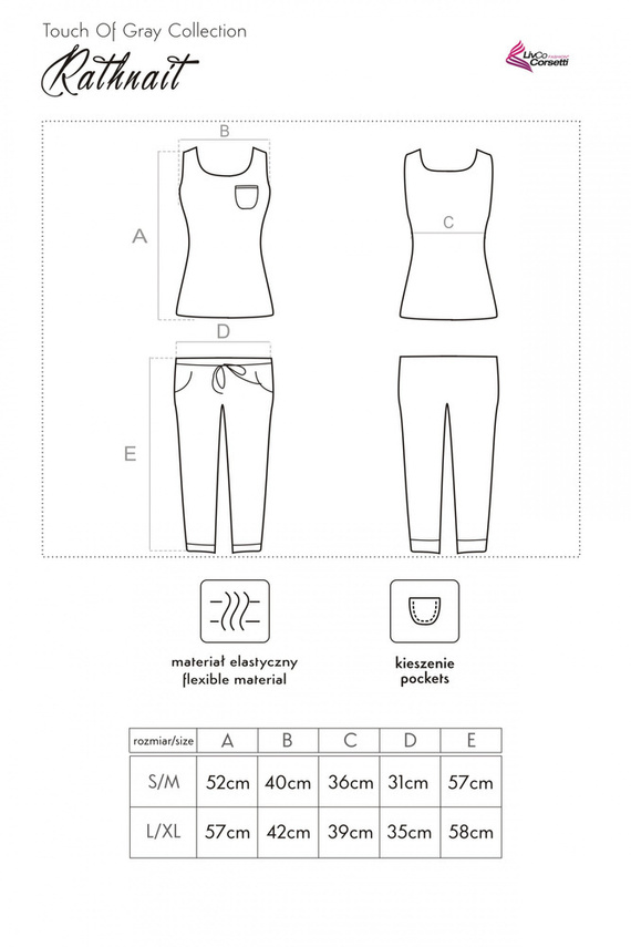 Rathnait LC 90372 Dámsky set LivCo Corsetti Fashion
