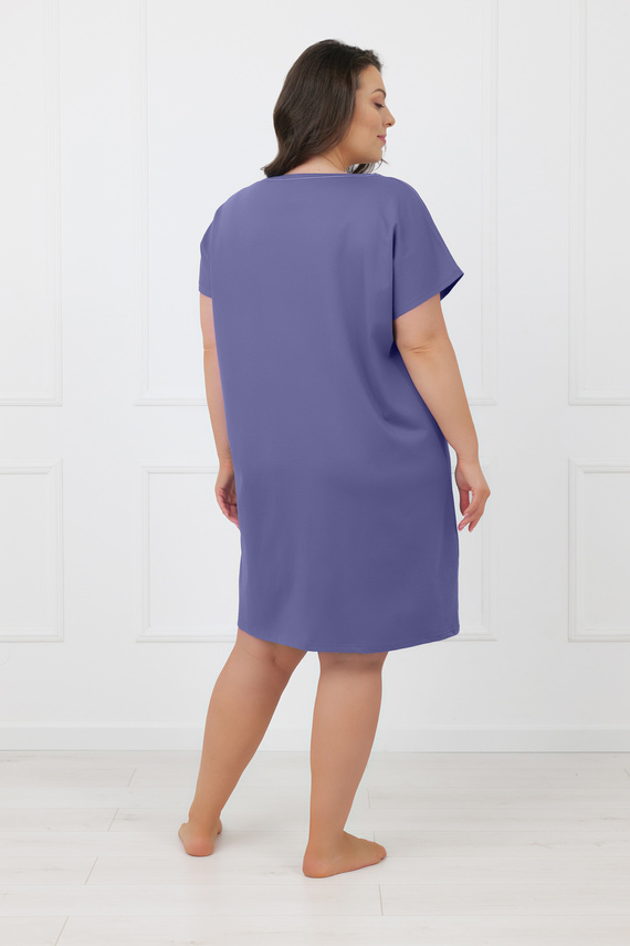 Dámska nočná košeľa Rima Italian Fashion 100% bavlna krátky rukáv