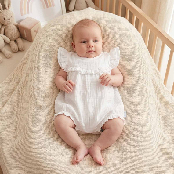 Nicol 224225 Mušelínový detský overal z bavlny, ľahký na leto