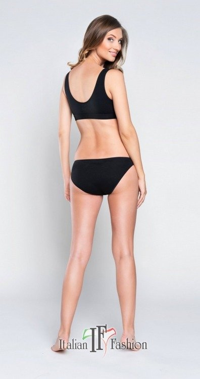 Lux materská a dojčiaca podprsenka Italian Fashion - čierna