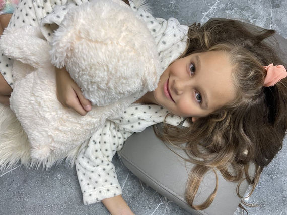 367 Melanie Forex Detský župan - ecru