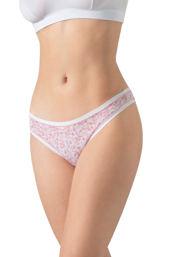 GD139-5H100 Brazílske nohavičky Cotonella 3-pack - bavlna, zmyselný strih, každodenný komfort