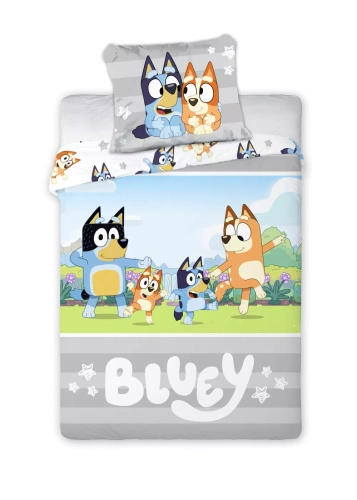Obliečky Bluey Faro 100% bavlna mäkké detské obliečky Bluey