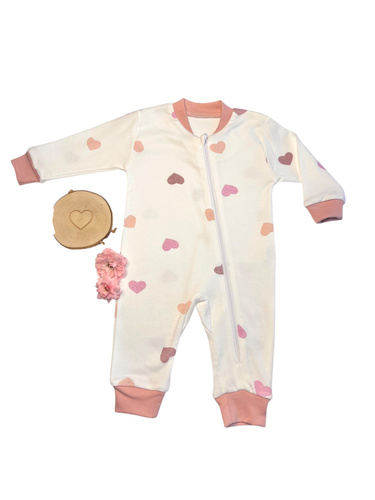 Detský overal bez nôh Mamatti PS15041 - 100% bavlna | OEKO-TEX | Poľská produkcia