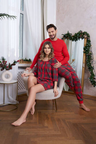 Nočná košeľa Zorza Talianska móda - potlač