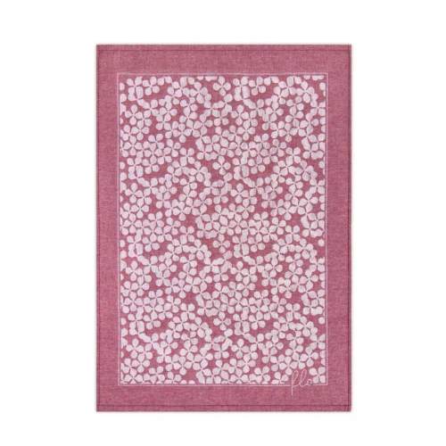 Kuchynská utierka FLORES Zwoltex 50x70 bavlna bordová Ultrasoft 200 g/m²