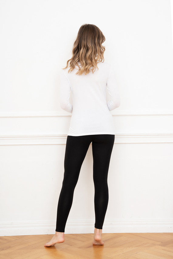 Dámska blúzka Ibiza s dlhým rukávom Italian Fashion - biela