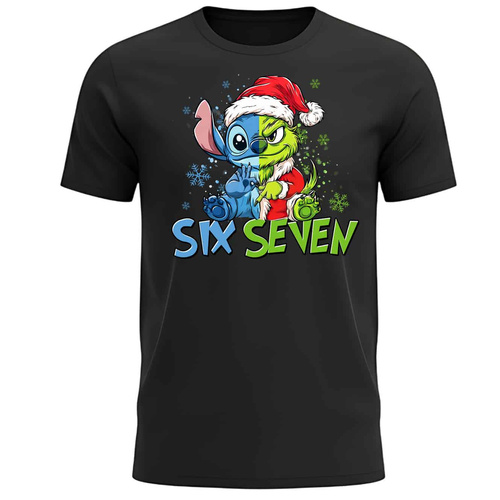 Moocha SIX SEVEN detská vianočná košieľka 100 % bavlna, krátky rukáv