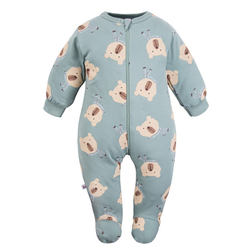 Beary Cool Eevi- šalvia detský župan v medvedíkovi, bavlna, s nožičkami