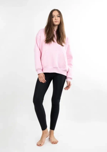 DK-K-B10 DKaren light pink - dámsky set legín a blúzky, pohodlný a štýlový