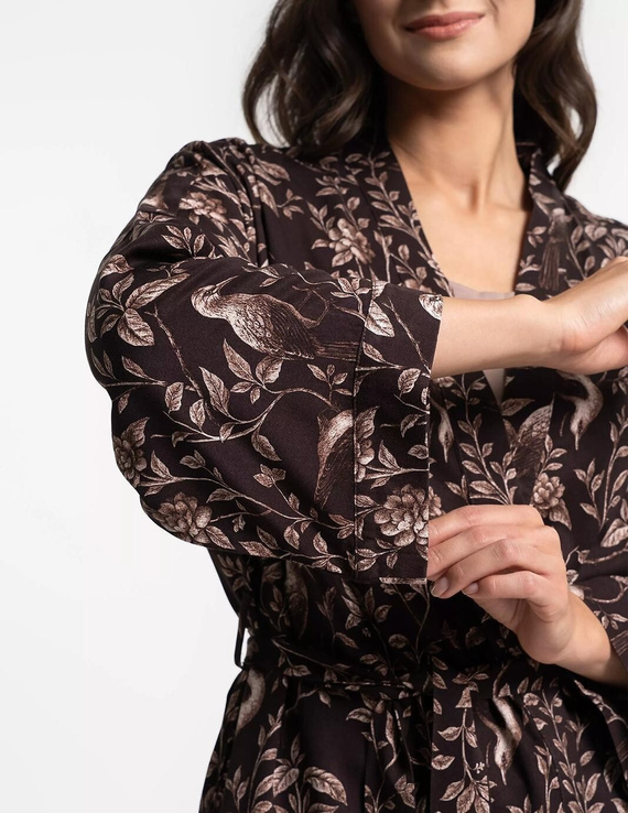 Moraj PDSZ3400 dámsky župan cappuccino – 100% viskóza