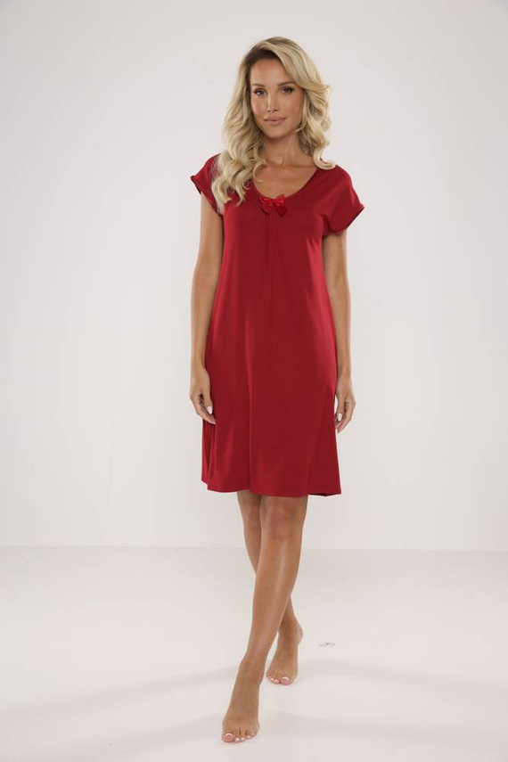 870 Nočná košeľa Visa De Lafense - bordová