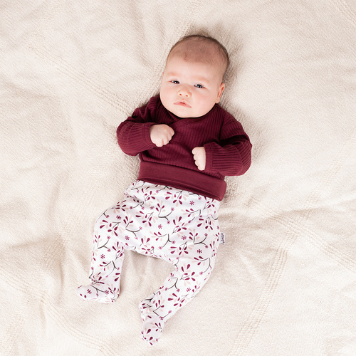 217009 Bavlnené polospánky Alisa Nicol pre deti 56-68