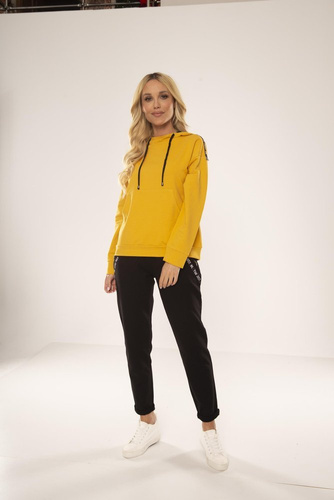 496 Dámska tepláková súprava Just Forex - medová