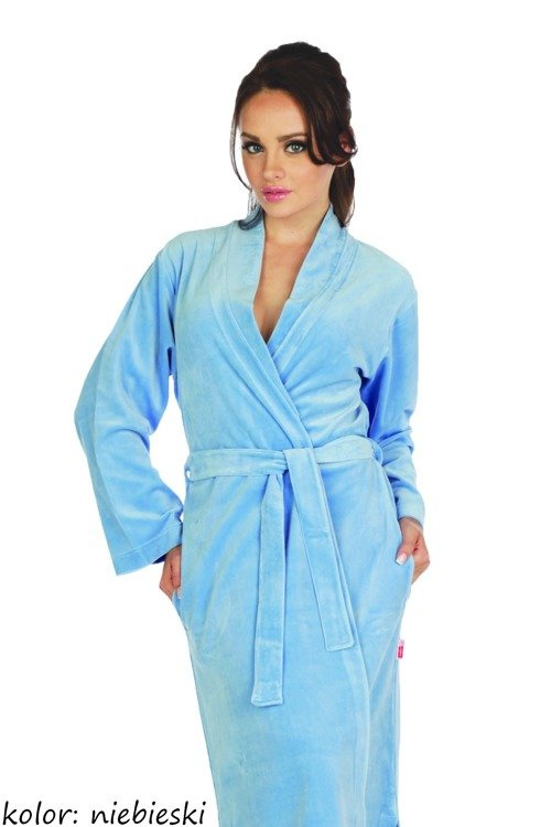 389 / 390 Lydie Dámsky župan Forex - modrý