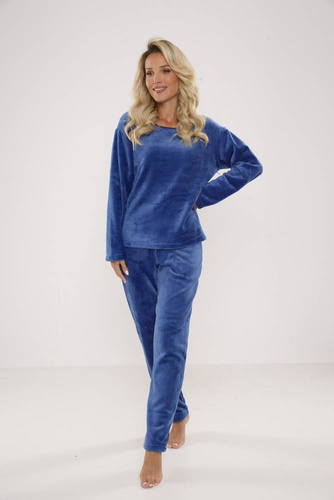 669 Mäkké dámske pyžamo De Lafense - denim