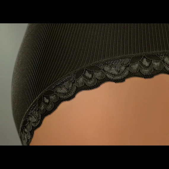 Dámske nohavičky Sesto Senso 6108 čipka bezšvové elastické pohodlné black