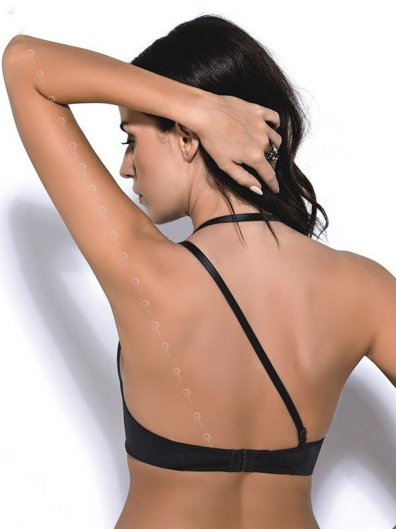 G025 Koktejlová podprsenka Gorsenia - čierna