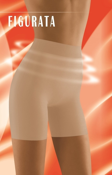 Figurata dámske šortky Wolbar beige - modelovanie, zoštíhlenie, šport