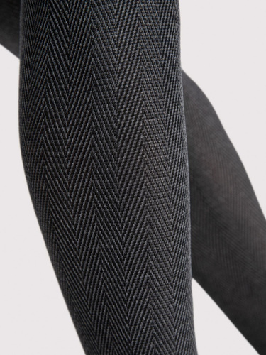 G 6128 Velda Fiore 40 den melange - elegantné pančuchy s ozdobným vzorom