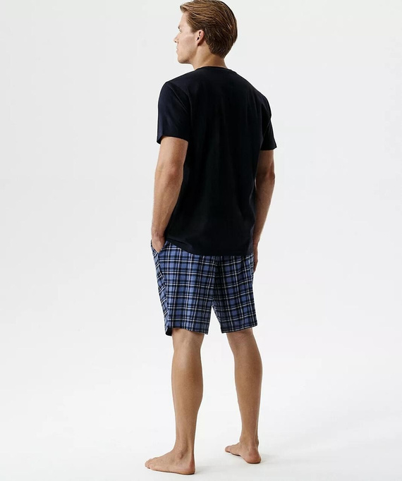 NMP-401 Letné Pánske Pyžamo 100% Bavlna Peach Effect