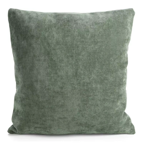 Vianočný vankúš Eurofirany Chp 299 45x45 chenille s výšivkou 300 g/m² tmavá mätová