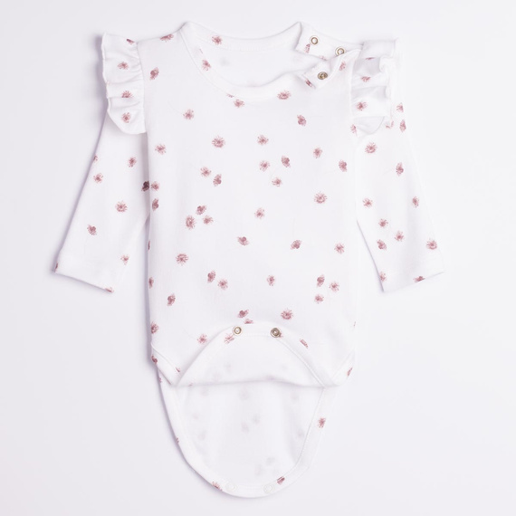 Nicol Hania 226095 body 100 % bavlna, dlhý rukáv, kvety, volániky