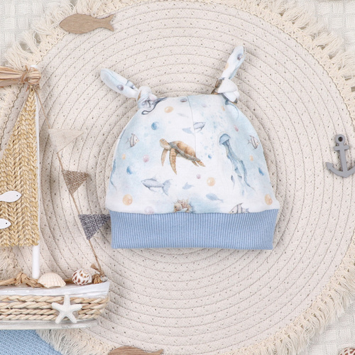 ABN-5460 Detská čiapka Sea Of Joy Nini - organická bavlna, mäkká a priedušná