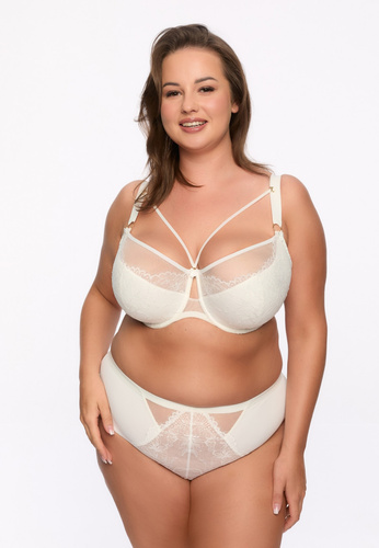 BSM 1280 Laila Maxi Gaia polovystužená podprsenka - ecru