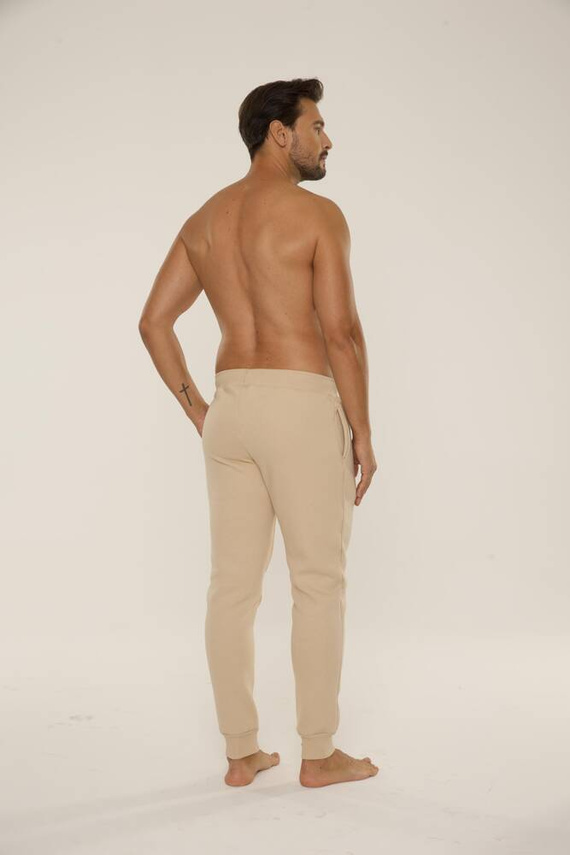 813 Indigo Pánska tepláková súprava De Lafense - piesková