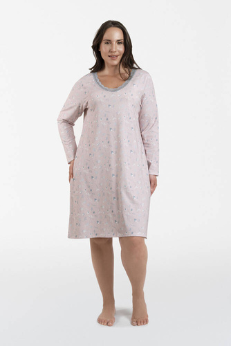 Nočná košeľa Simona Talianska móda - potlač