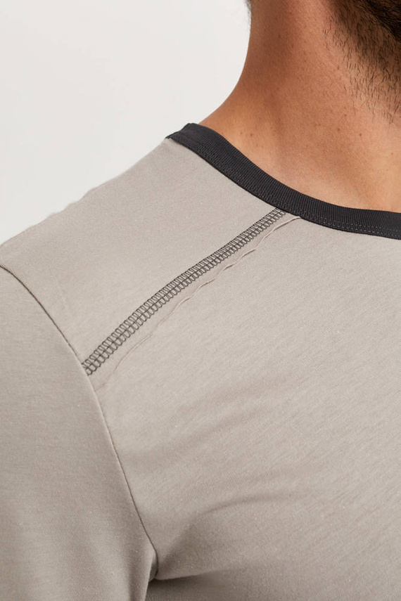 Abel Pánske pyžamo s krátkym rukávom, šortky Talianska móda - béžová/potlač