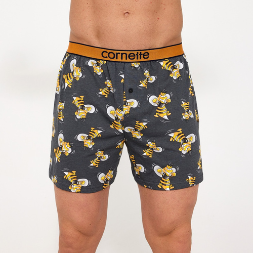 001/187 011/187 Hornette Classic Pánske boxerky Cornette - 100% bavlna, voľný strih, zapínanie na gombíky, každodenné pohodlie