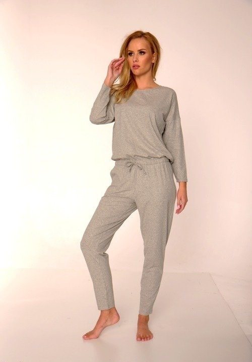 305 Paula Dámsky pyžamový oblek - sivý