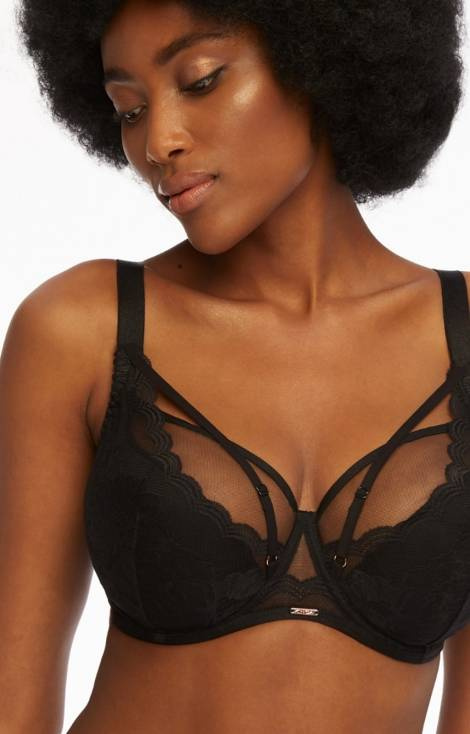 BC-930 Alice II Polovystužená podprsenka Kinga black