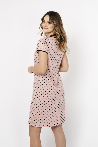 Nočná košeľa Bonilla s krátkym rukávom Talianska móda - potlač