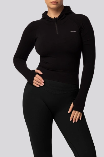 Legíny push-up Spaio PRO vysoký pás krycie tvarujúce black