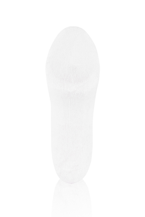 S155D Vintage dlhé ponožky Italian Fashion - biela/čierna