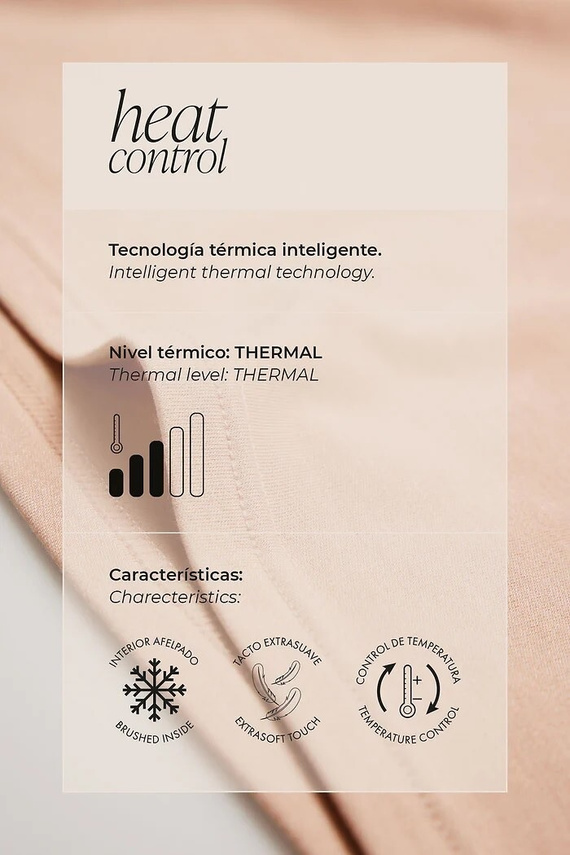 Dámske termo tričko Ysabel Mora 70018 panacotta- teplé, priedušné, čipkované a s dlhým rukávom