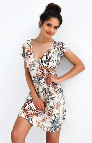 Nočná košeľa Dolores Sensis - krémová