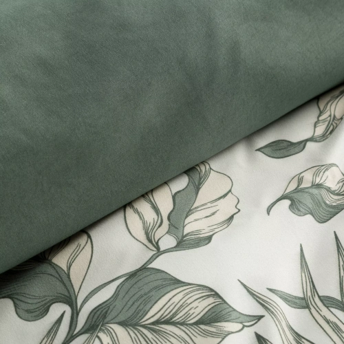 Posteľná bielizeň Donna Design 91 kvetinová obojstranná mäkká na zips