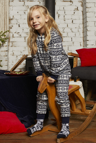 Alaska Detský overal Italian Fashion - námornícka modrá