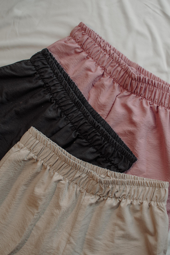 Maeve 875 De Lafense dámske pyžamové nohavice - dlhé, hladké, s vreckami - pieskové