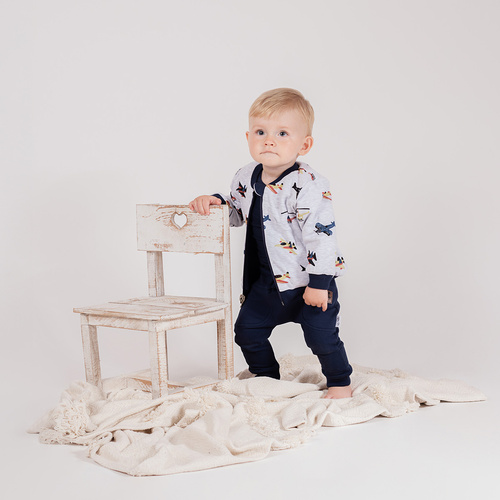 219273 Tepláky Willy Nicol - tmavomodré bavlnené s vreckami