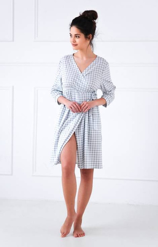 Sensis Dámsky župan Octavia - sivý