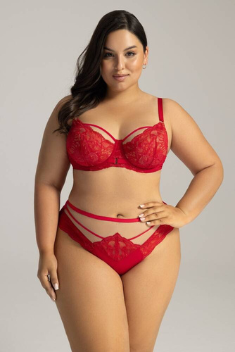 2157 Polovystužená podprsenka Ava červená