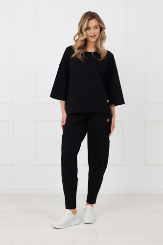 Nohavice Kaori Italian Fashion 220 g/m² bavlna elastan