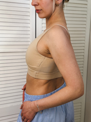 Milk&Love Mombri Klasyk nepremokavá dojčiaca podprsenka beige